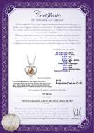 Product certificate: FW-P-AA-910-P-Marlina