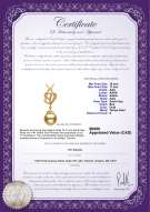 Product certificate: SS-G-AAA-1011-P-Prudence
